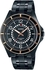 Casio Men's Black Dial Stainless Steel Band Watch - MTF-118B-1AVDF