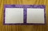 Mendela Mauve Paper Twin Magnet 17.5x10 cm