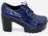 Tata Tio Oxford Heeled Shoes - Blue