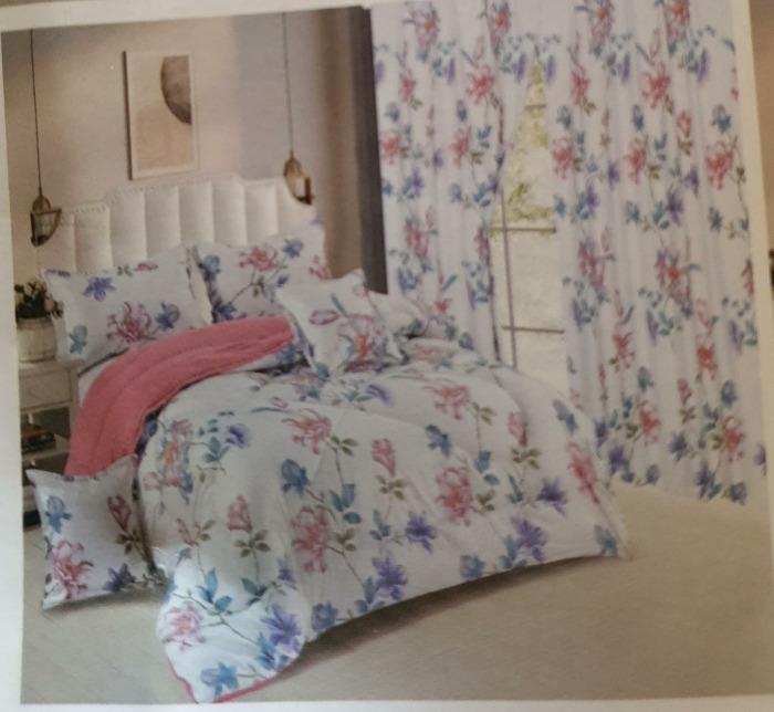 Generic Fashionable Duvet With Matching Curtains