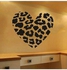 Love 8 Themed Decorative Wall Sticker Black 50x78cm