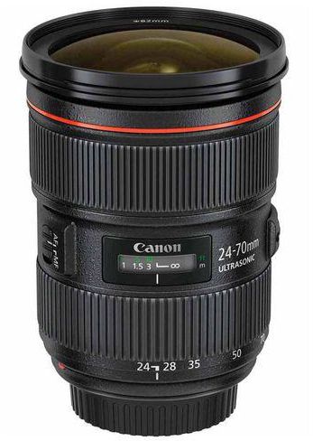 Canon EF 24-70mm f/2.8L II USM Lens - Black