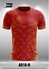 Sublimation Round Neck Short Sleeve Tshirt - 10 Sizes (As Picture)