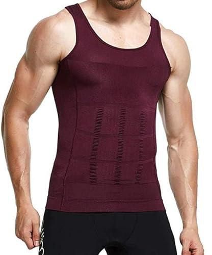 one piece ybfdo men 39 s slimming shaper posture vest male belly abdomen for corrector compression body building fat burn chest tummy corset74409701