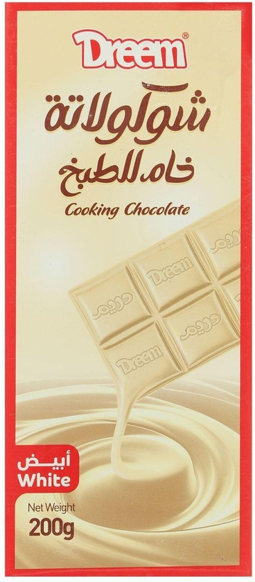 Dreem Cooking White Chocolate - 200 Gram