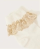 Monsoon Children Sparkle Lace Socks - Off White