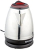 Flamngo fl3000 stainless steel electric kettle, 1.5 liters - silver