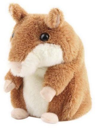 Generic Imitate Speaking Recording Cute Hamster Mouse Parrot Soft Toy Pet Plush Educational Toy for Children Gift WTSTR