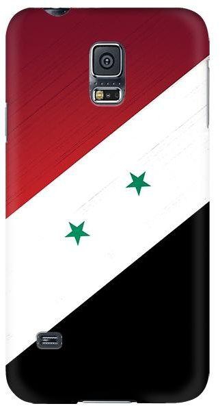 Stylizedd Samsung Galaxy S5 Premium Slim Snap case cover Gloss Finish - Flag of Syria