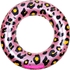 Swim Essentials - Rose Gold Leopard Printed Swing Ring 55 Cm- Babystore.ae