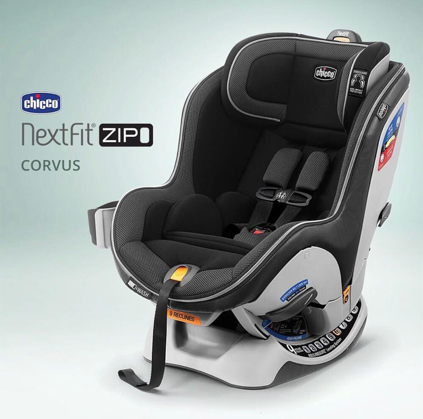 Chicco NextFit Zip Baby Car Seat - Corvus
