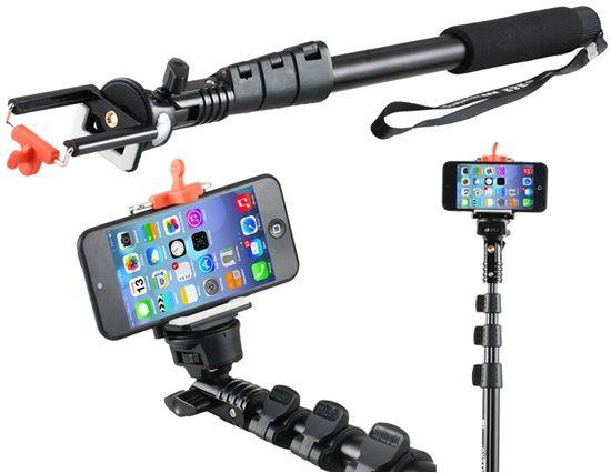 Extra Long Extendable Self Portrait Photo Selfie Stick Monopod for Oneplus One