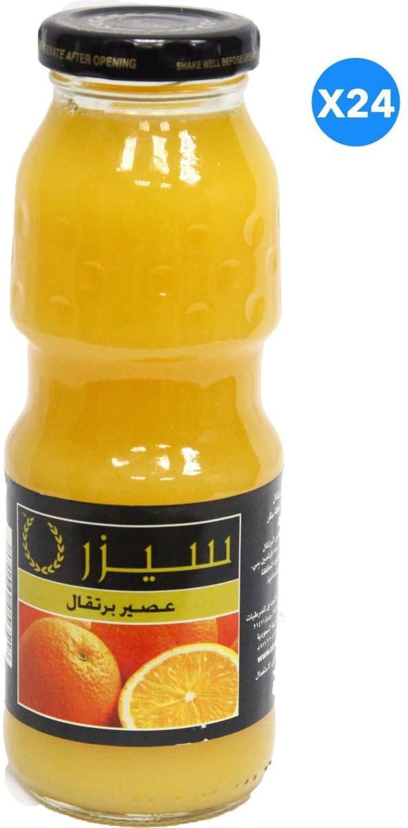 سعر ومواصفات عصير سيزر بنكهة البرتقال 24 250مل من Jollychic فى السعودية ياقوطة