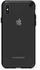 Pure Gear Back Slim Shell Case For Apple iPhone X - Clear & Black