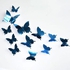 12PCS Butterfly Mirror Wall Stickers Decoration