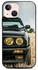 Black Car Golden Lights Printed Protective Case Cover For Apple iPhone 13 Mini Multicolour