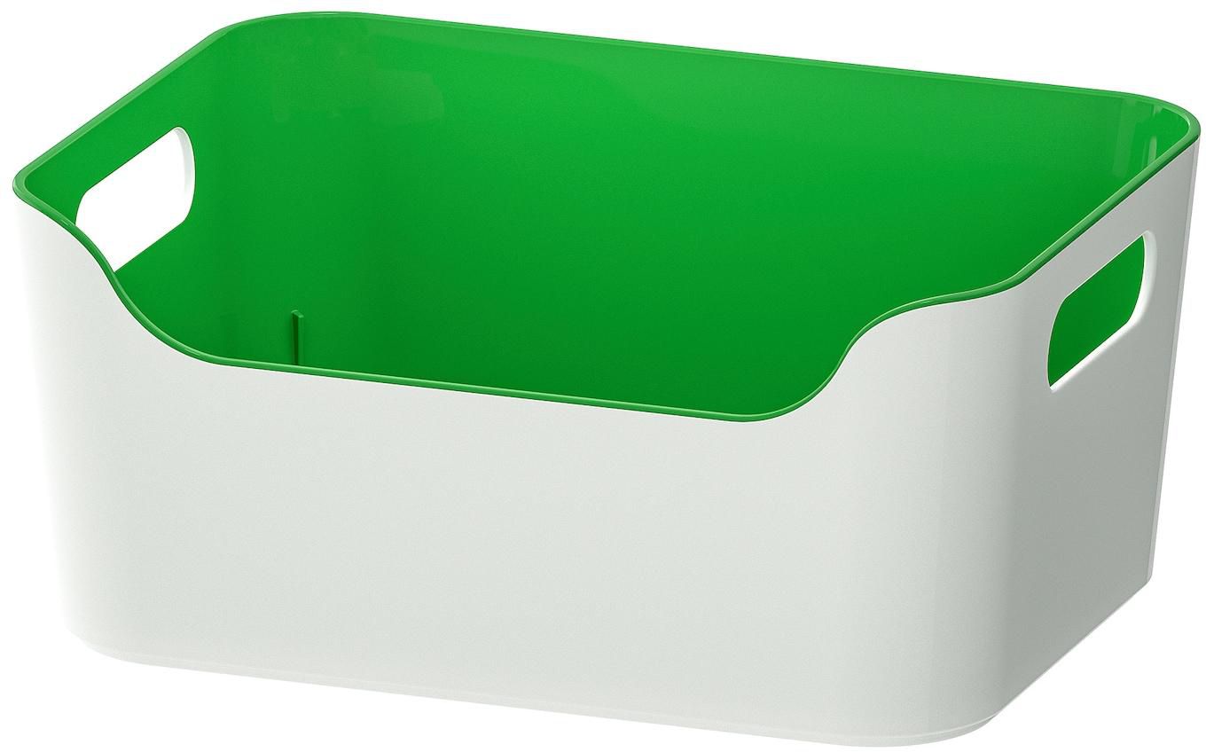 VARIERA Box - green 24x17 cm