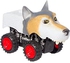 Mini Wolf Car Toy Spring Pull Back Car Model Vehicle Toy Kids Educational Training Gifts Toys for Children