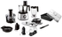 Philips - Full Size Mixed Food Processor 1300W Hr 7778 Black/Silver