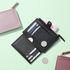New women's wallet short wallet women's summer thin cute simple student coin purse women's niche design