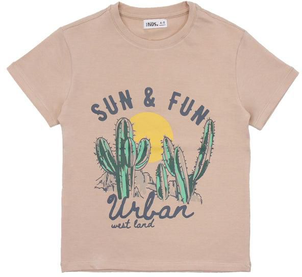 Short Sleeved T-Shirt " Sun & Fun "