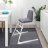 LANGUR غطاء مقعد لكرسي الصغار, رمادي - IKEA