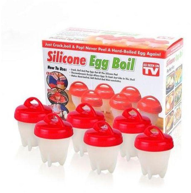 As Seen On Tv Silicone Egg Boiler - 6 Eggelettes