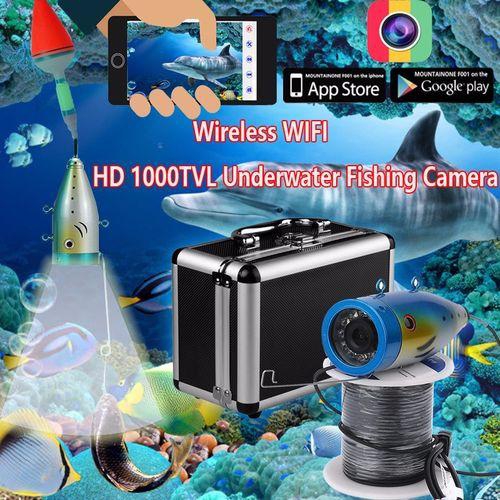 Generic Wireless 50M Underwater Camera Fishing Waterproof Video Recorder HD 1000TVL 2.4G