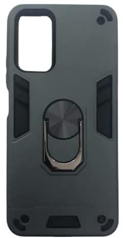 Iron Man Hard Back Cover With Metal Ring And Kickstand For Samsung A03s,dark green