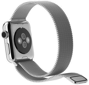 Stainless Steel Strap Apple Watch Silver