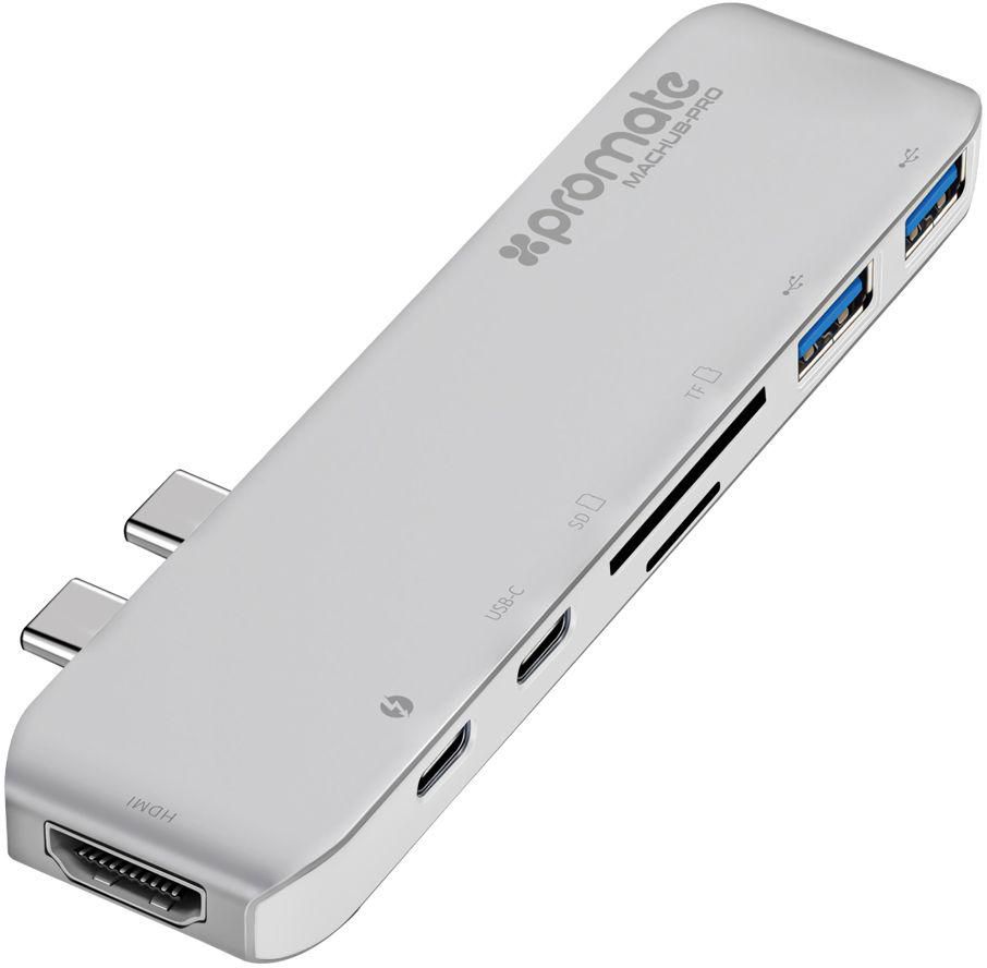 Thunderbolt USB 3.0 to 4K HDMI Port Type-C Hub USB-C Aluminum SD//TF Card Adapter