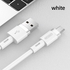 JOYROOM N2 Quick Charging Type-C Cable - Transmission / Charging - 2.4A - 1.2M - White