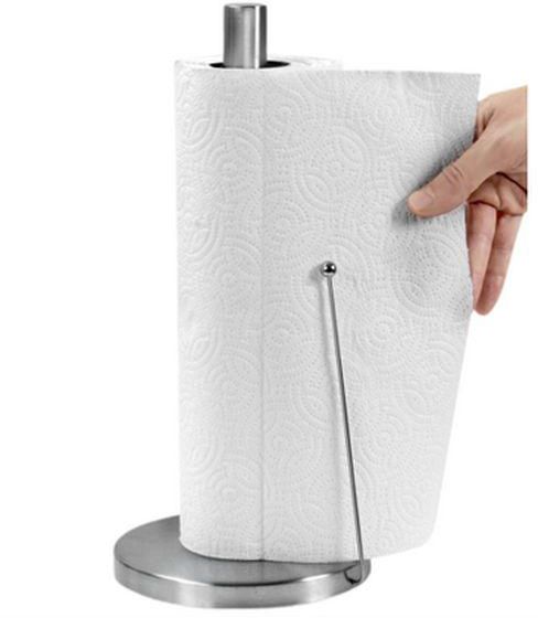 Big Capacity Stainless Tissue Toilet Roll Holder For Kitchen