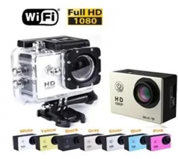 Harambee camera Mini camera Action camera wireless wifi Smart HD Outdoor Waterproof Camera 4K Sports DV black 1