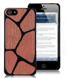 Wood Blocks Hard Back Cover for iPhone 5 & 5S