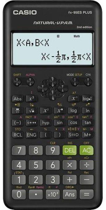 Casio FX-95 ES PLUS 2nd Edition Function Scientific Calculator - Black