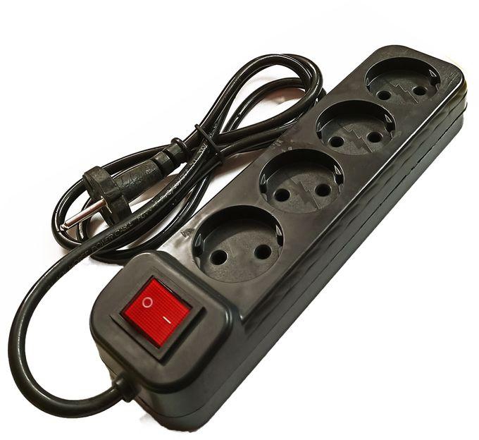 Surge Protector 4 Ports With Light Control Key