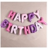 طقم بالونات من القصدير بتصميم حروف "Happy Birthday" مكون من 13 بالون