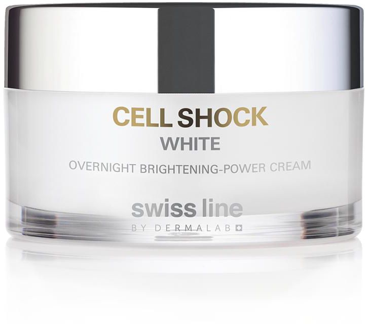 Swissline Cell Shock White Overnight Brightening-Power Cream-50ml