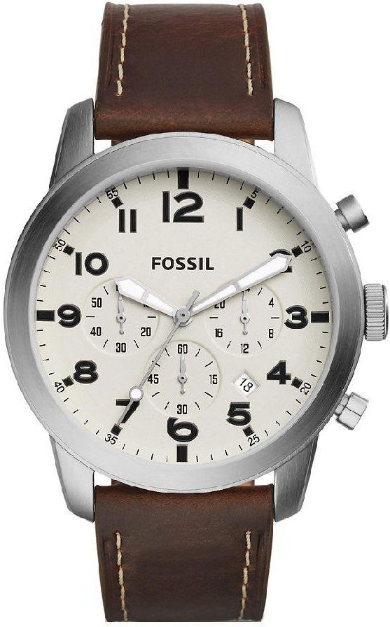Fossil FS5182SET Dress Watch For Men-Brown