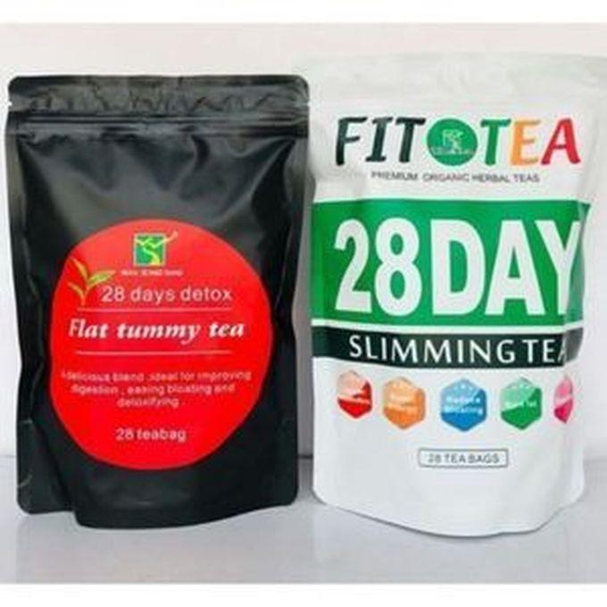 28 Days Flat Tummy And Detox Slimming Tea BOOST