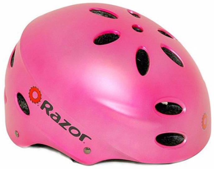 Razor V17 Youth Helmet - Satin Pink (8+)