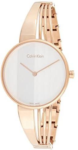 Calvin Klein Womens Quartz Wrist Watch, Analog And Stainless Steel- K6S2N616