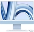 Apple iMac 24-inch (2023) - M3 with 8-Core CPU / 8GB RAM / 256GB SSD / 8-Core GPU / macOS Sonoma / English & Arabic Keyboard / Blue / Middle East Version