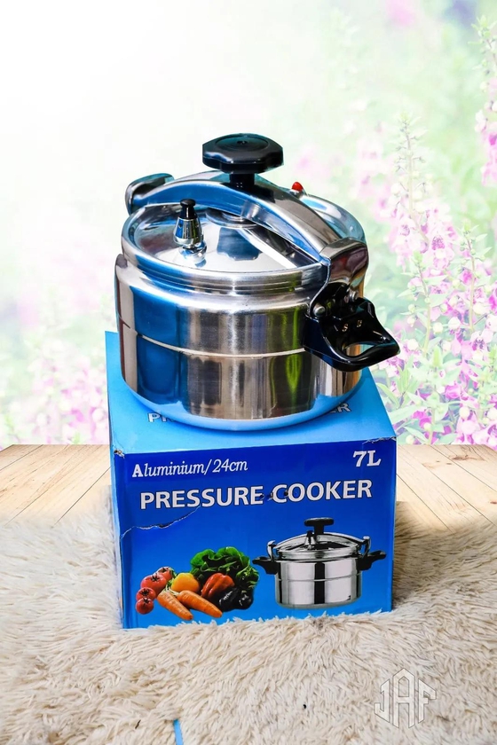 PRESSURE COOKER. Generic 7L Pressure Cooker NON-EXPLOSIVE Pressure Cookers. The shorter cooking time saves energy, as well as more of the nutrients and flavors in the food