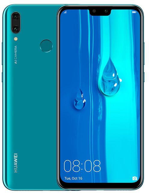 Huawei Y9 (2019) - موبايل 6.5 - 64 جيجا - 4G - ثنائي الشريحة - أزرق