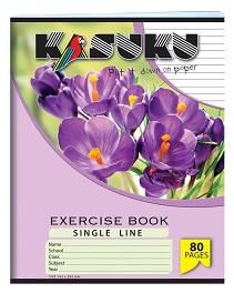 Kasuku Superior Exercise Book Single Line 80 Pages