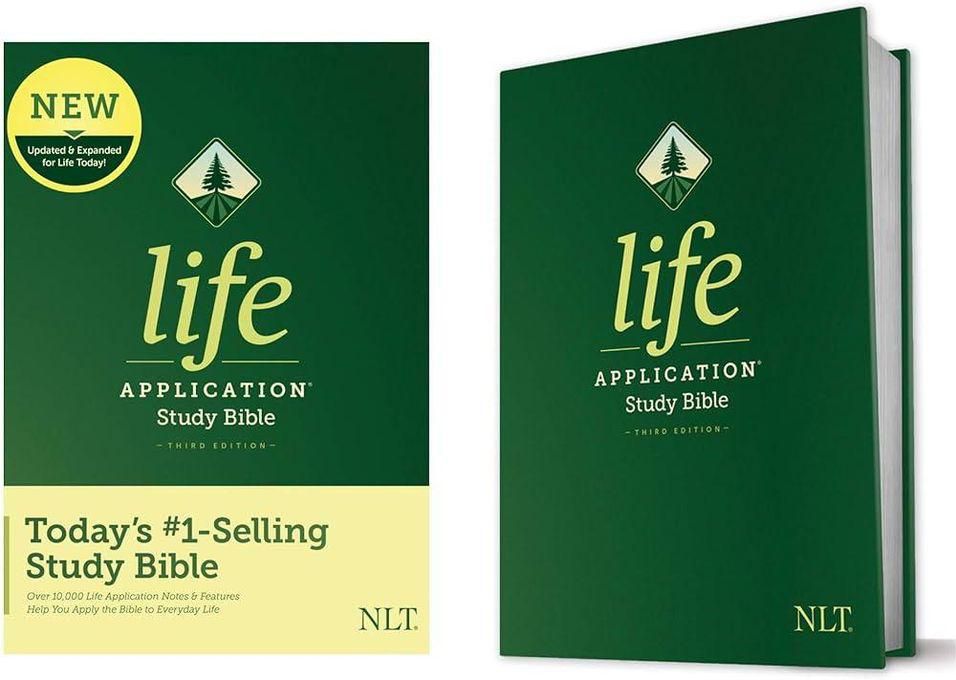 Jumia Books NLT Life Application Study Bible, Third Edition (Hardcover) Tyndale NLT Bible with Updated Notes and Features, Full Text New Living Translation