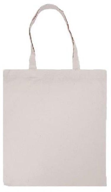 Unisex Canvas Bag / Recycle Bag / Shopping Bag / Tote Bag (Beige)