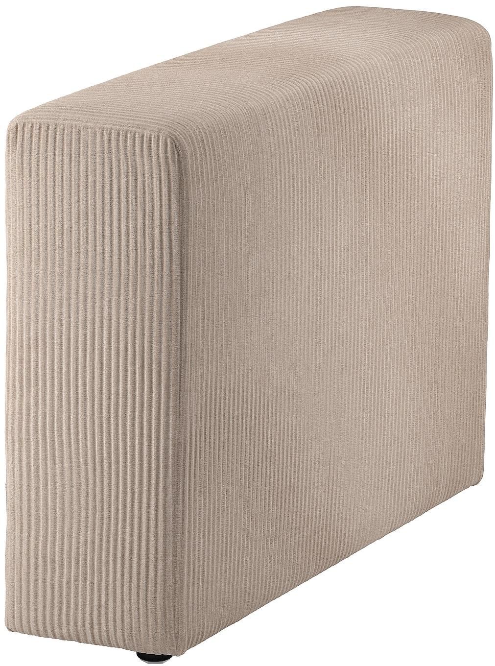 JÄTTEBO Cover for armrest - Samsala grey-beige